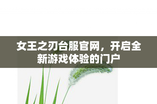 开启全新游戏体验的门户图片
