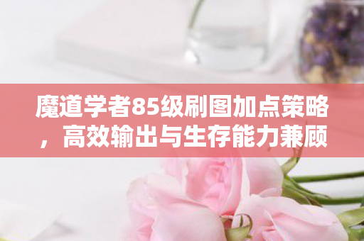 魔道学者85级刷图加点策略图片
