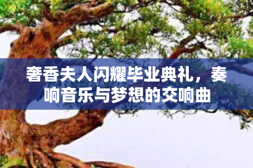 奢香夫人闪耀毕业典礼,奏响音乐与梦想的交响曲 奢香夫人闪耀毕业典礼,奏响音乐与梦想的交响曲