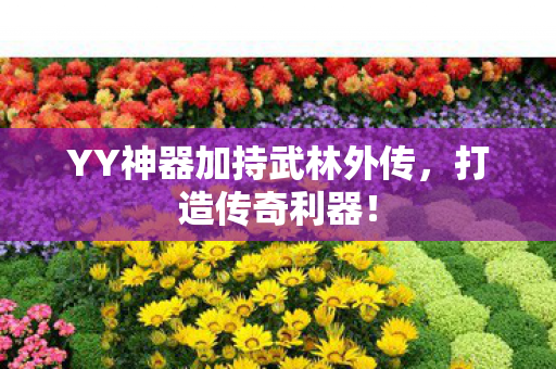 YY神器加持武林外传图片