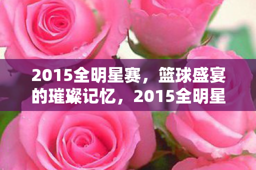 篮球盛宴的璀璨记忆图片