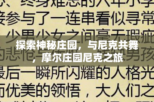 摩尔庄园尼克之旅图片