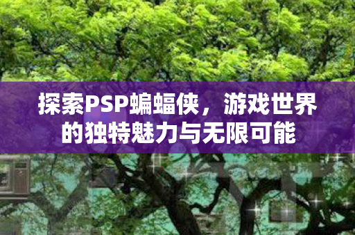 游戏世界的独特魅力与无限可能图片