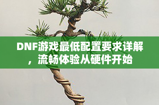 DNF游戏最低配置要求详解图片