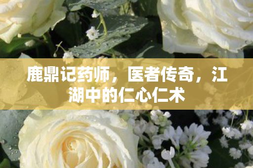 江湖中的仁心仁术图片