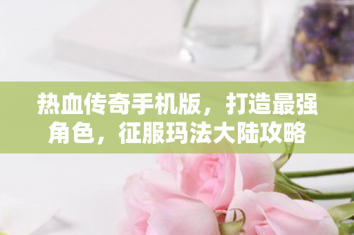征服玛法大陆攻略图片
