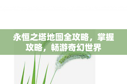永恒之塔地图全攻略图片