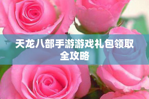 天龙八部手游游戏礼包领取全攻略图片