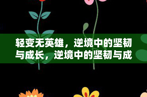 轻变无英雄,逆境中的坚韧与成长,逆境中的坚韧与成长,轻变无英雄 轻变无英雄,逆境中的坚韧与成长,逆境中的坚韧与成长,轻变无英雄