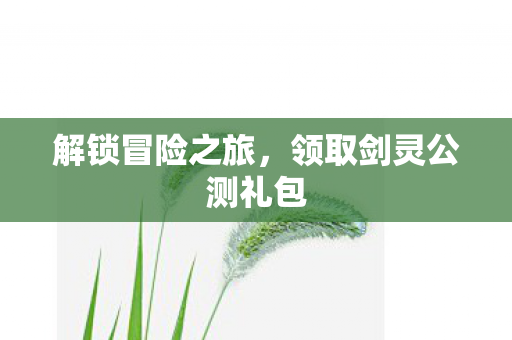 领取剑灵公测礼包图片