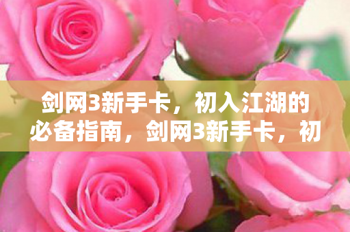剑网3新手卡,初入江湖的必备指南,剑网3新手卡,初入江湖的必备指南 剑网3新手卡,初入江湖的必备指南,剑网3新手卡,初入江湖的必备指南