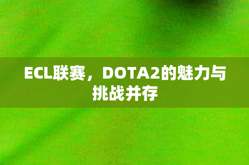 DOTA2的魅力与挑战并存图片