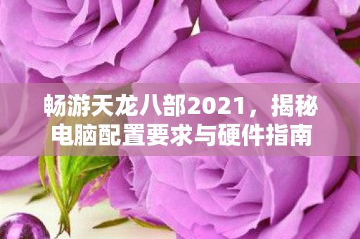 揭秘电脑配置要求与硬件指南图片