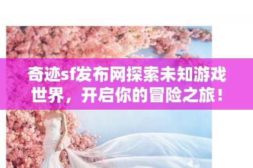 奇迹sf发布网探索未知游戏世界图片