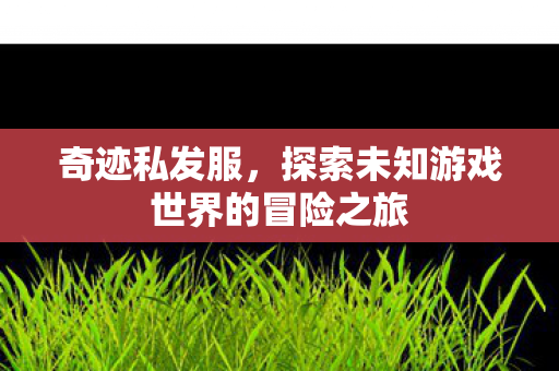 探索未知游戏世界的冒险之旅图片