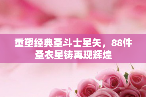 88件圣衣星铸再现辉煌图片