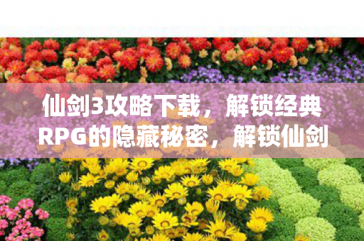 解锁经典RPG的隐藏秘密图片