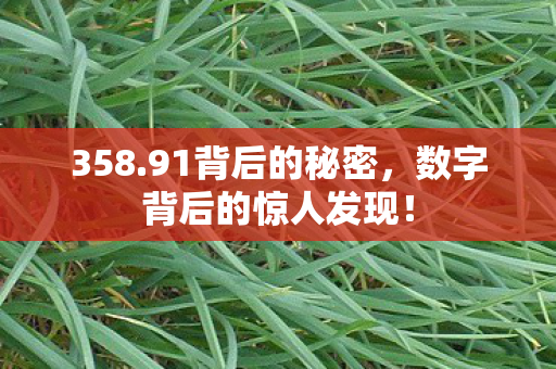 数字背后的惊人发现图片