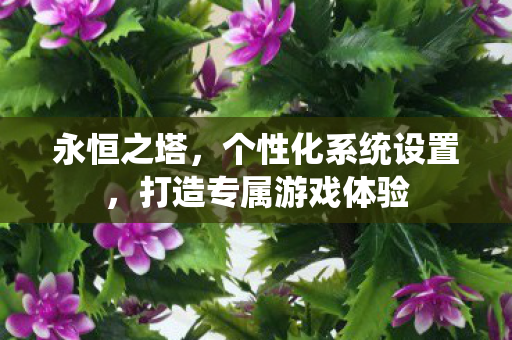 打造专属游戏体验图片