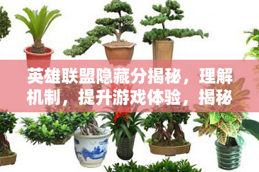 英雄联盟隐藏分揭秘图片