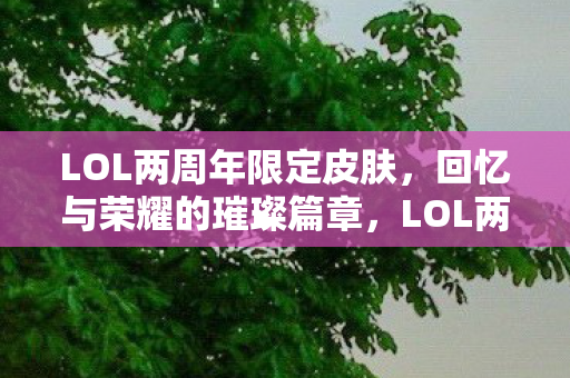 LOL两周年限定皮肤图片
