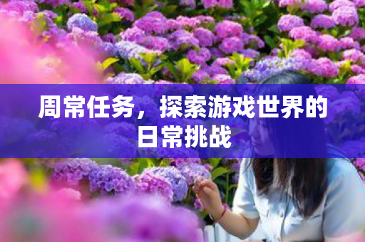 探索游戏世界的日常挑战图片
