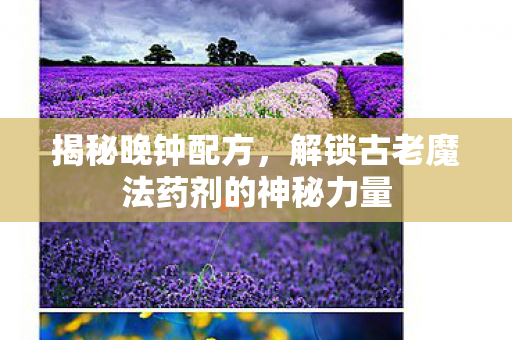 解锁古老魔法药剂的神秘力量图片