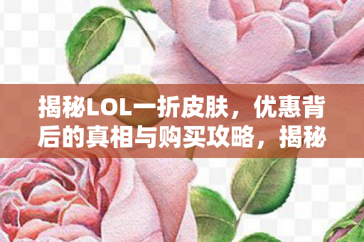 揭秘LOL一折皮肤背后的真相与购买攻略图片