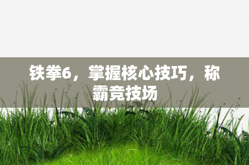 掌握核心技巧图片