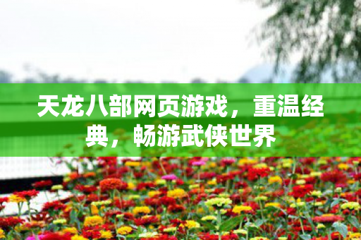 天龙八部网页游戏图片
