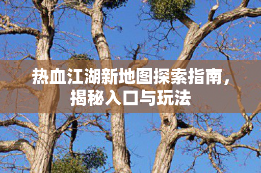 热血江湖新地图探索指南图片