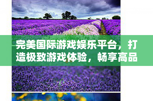 完美国际游戏娱乐平台图片