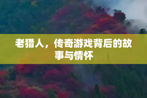 传奇游戏背后的故事与情怀图片