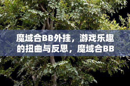 游戏乐趣的扭曲与反思图片