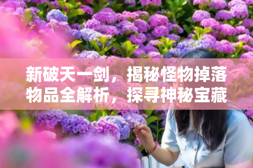 揭秘怪物掉落物品全解析图片