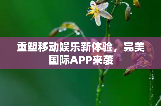 重塑移动娱乐新体验图片