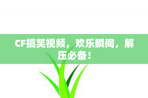 CF搞笑视频图片
