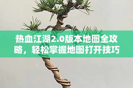 轻松掌握地图打开技巧图片