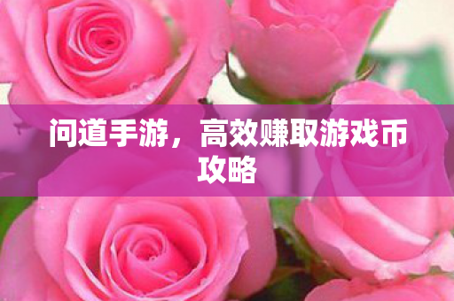 高效赚取游戏币攻略图片