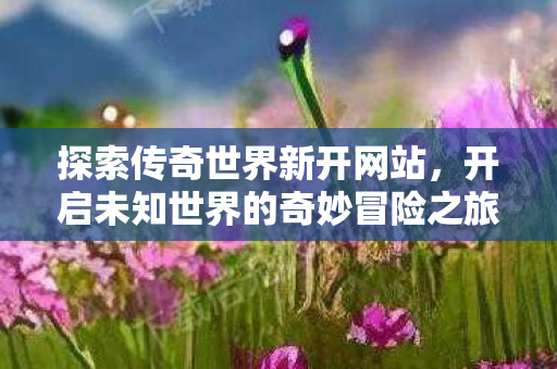 开启未知世界的奇妙冒险之旅图片