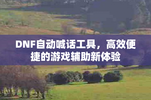 高效便捷的游戏辅助新体验图片