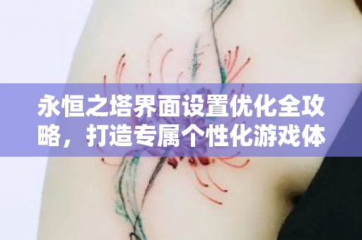 永恒之塔界面设置优化全攻略图片