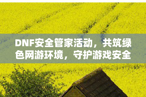 DNF安全管家活动图片