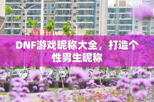 DNF游戏昵称大全图片