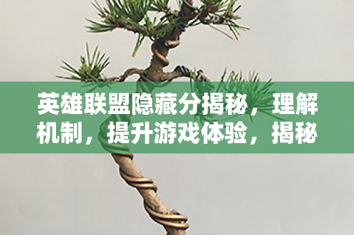 英雄联盟隐藏分揭秘图片