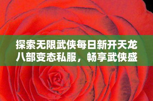 探索无限武侠每日新开天龙八部变态私服图片