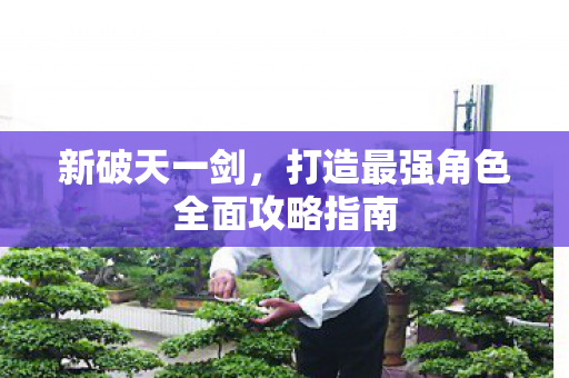 打造最强角色全面攻略指南图片