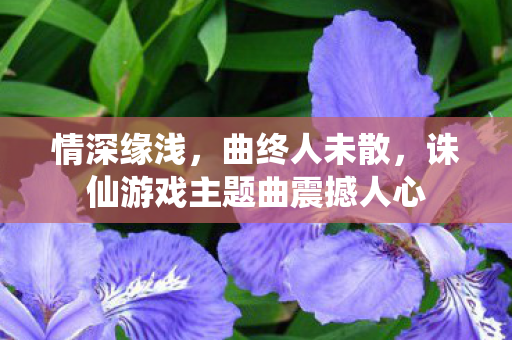 诛仙游戏主题曲震撼人心图片