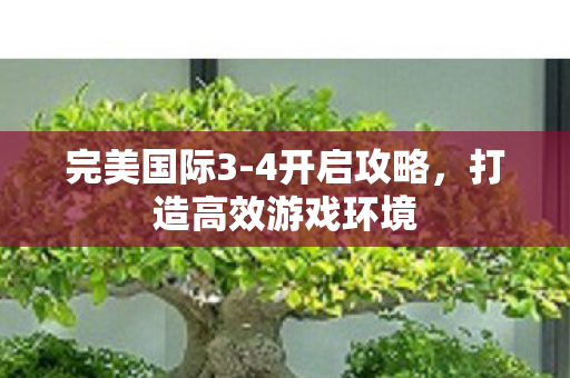 打造高效游戏环境图片