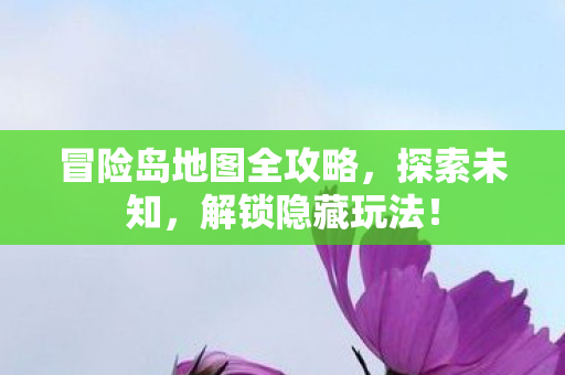 冒险岛地图全攻略图片